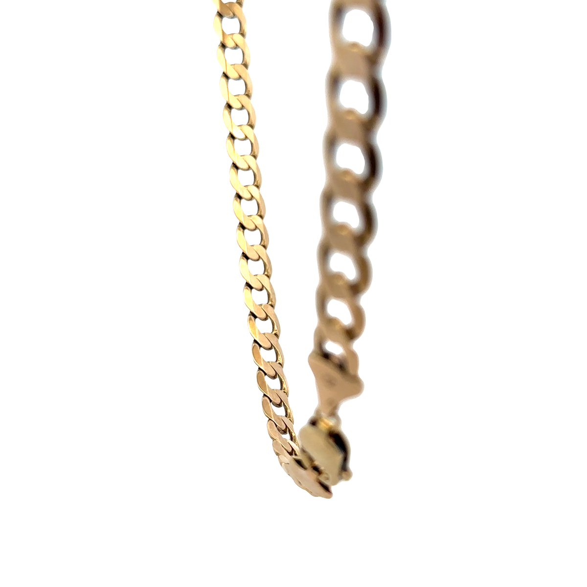 9ct yellow gold curb chain 47.5g (sh27835b)