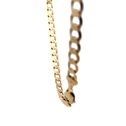 9ct yellow gold curb chain 47.5g (sh27835b)