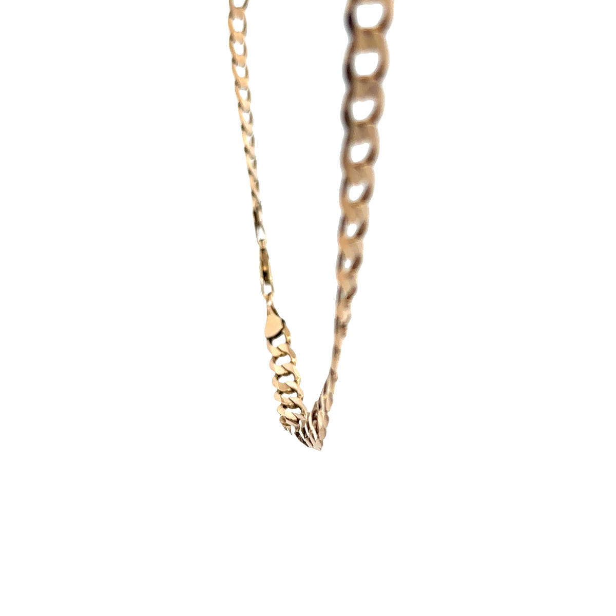 9ct yellow gold curb chain 19.3g (sh27821b)