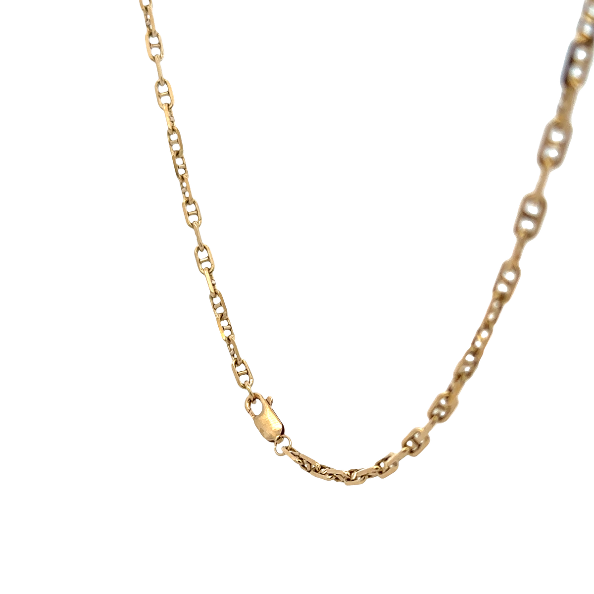 9ct yellow gold chain 18.8g (sh27822b)