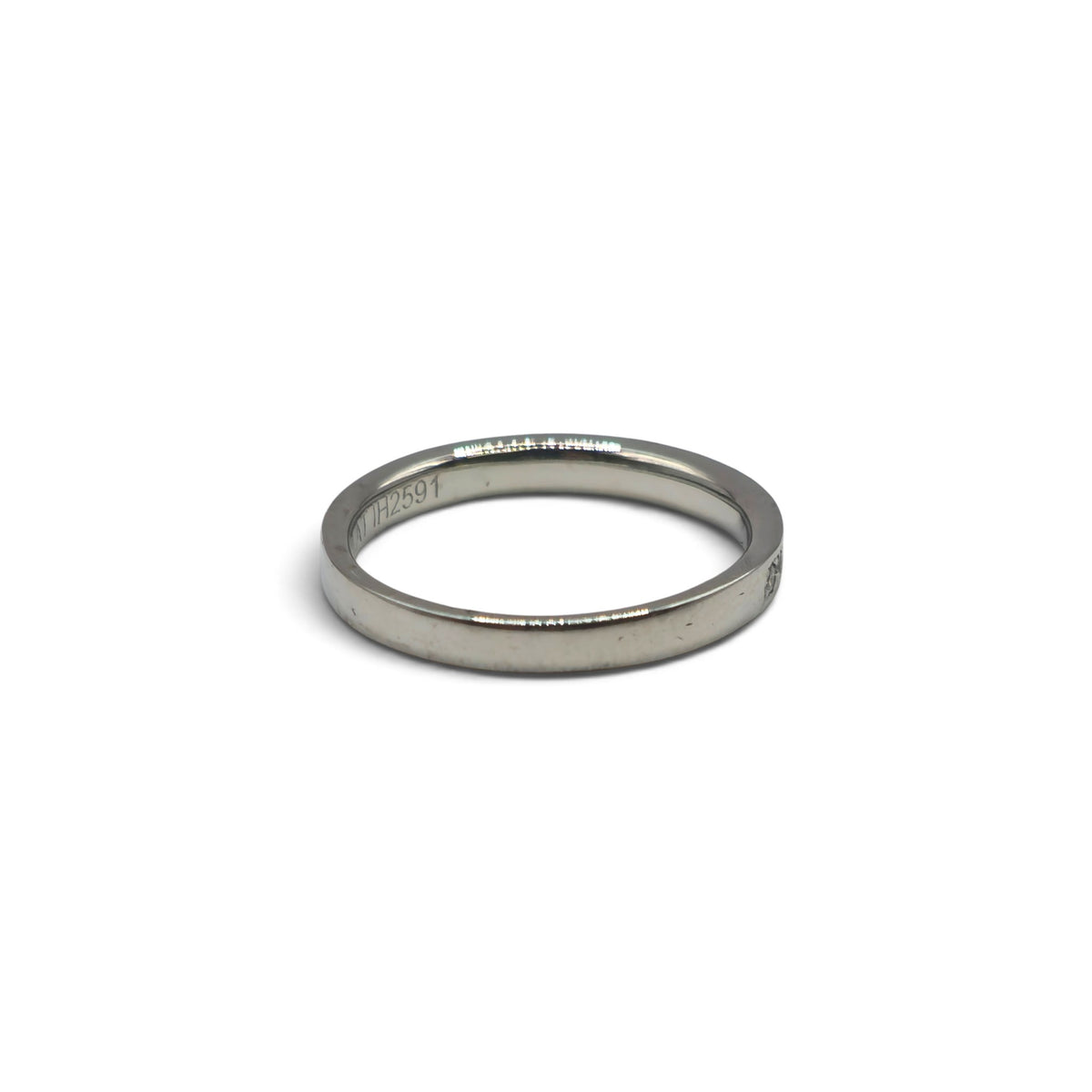 Platinum half eternity diamond ring  sh27167b
