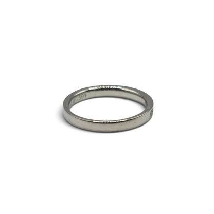 Platinum half eternity diamond ring  sh27167b