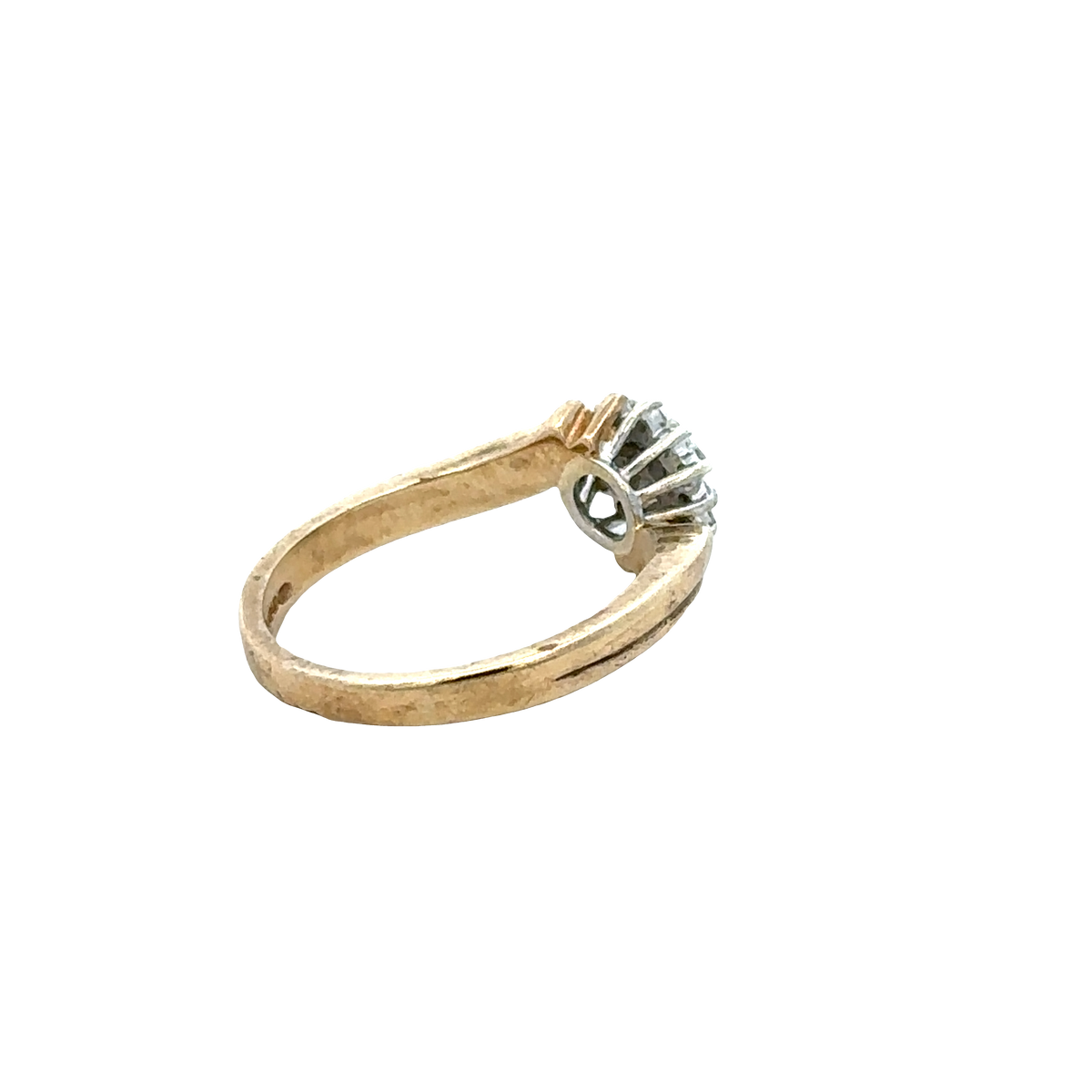 9ct yellow gold diamond ring  sh25694l