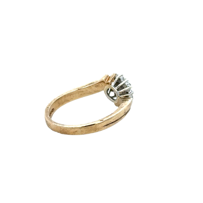 9ct yellow gold diamond ring  sh25694l
