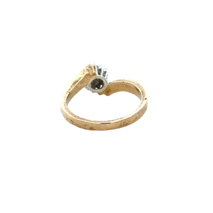 9ct yellow gold diamond ring  sh25694l