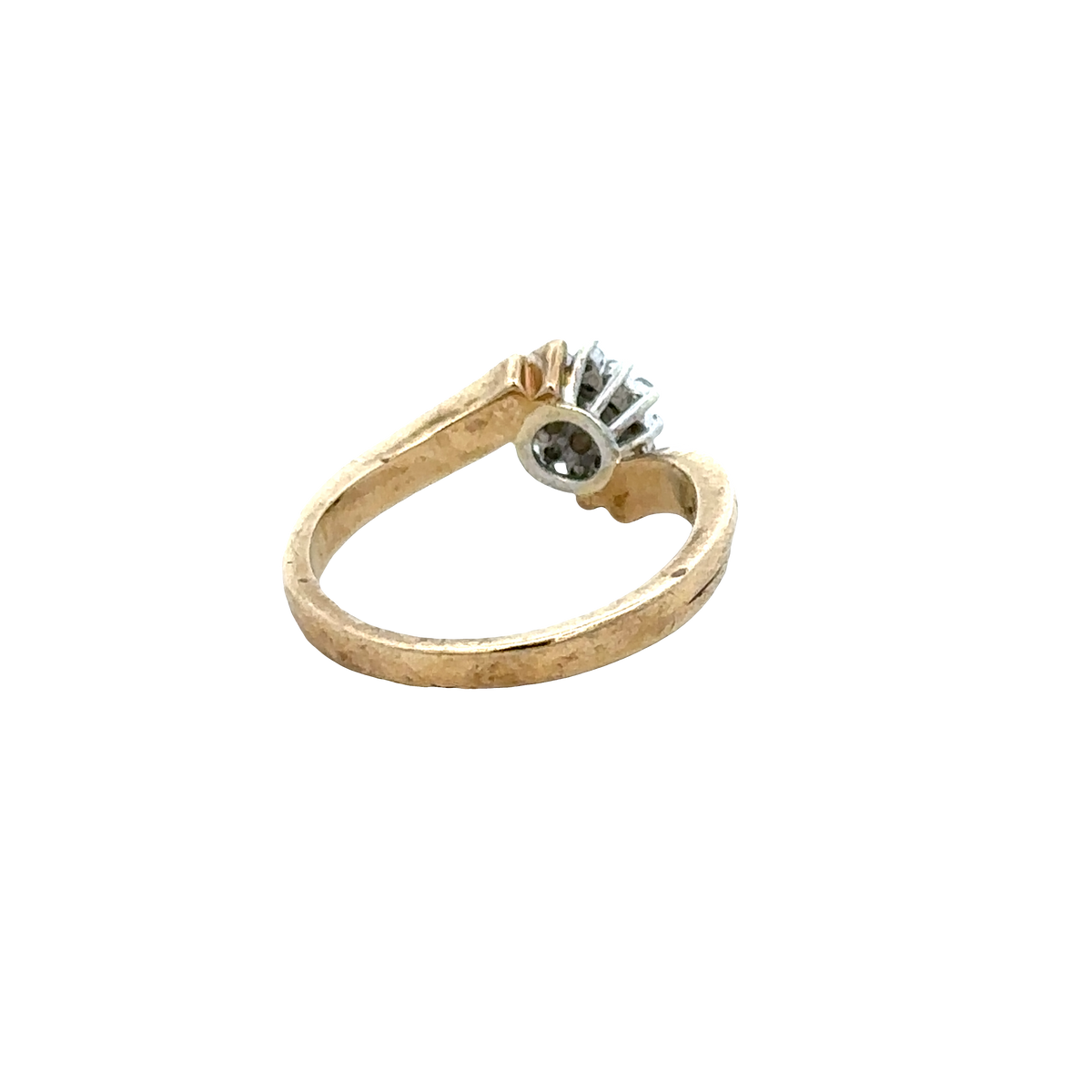 9ct yellow gold diamond ring  sh25694l
