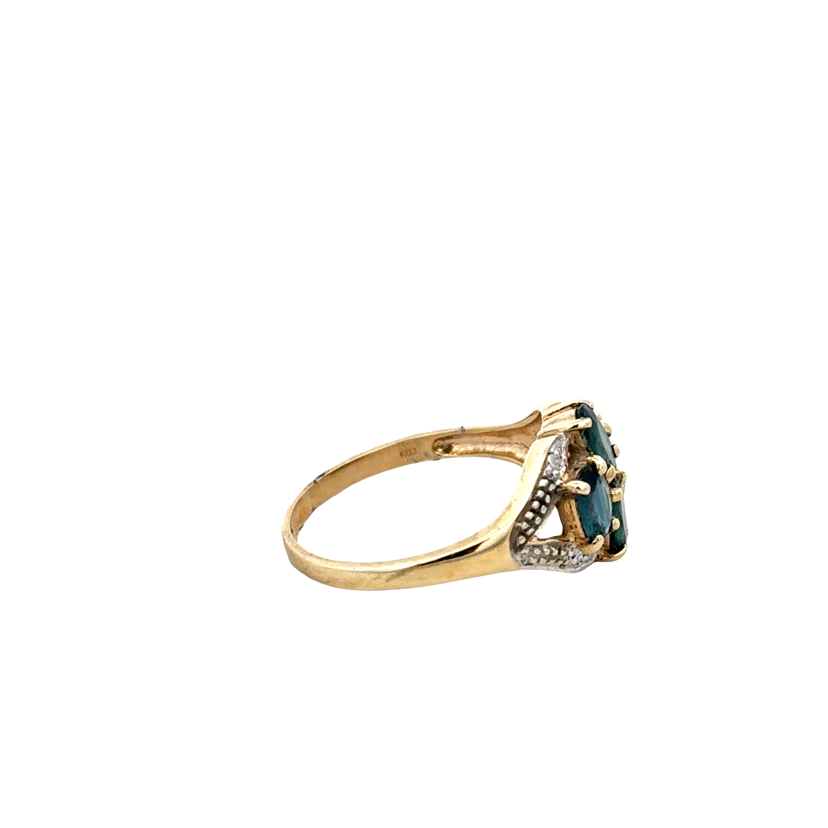 9ct yellow gold diamond ring sh25709l