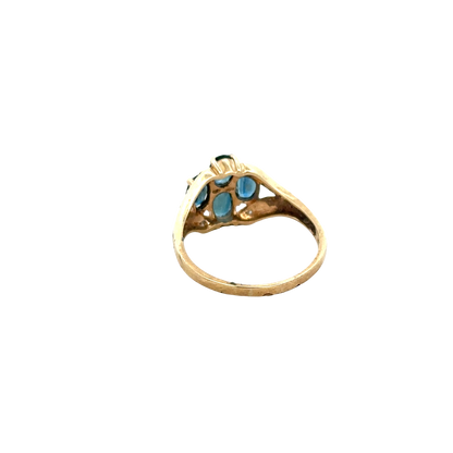 9ct yellow gold diamond ring sh25709l