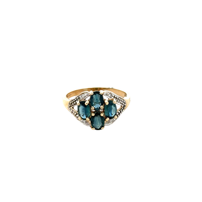 9ct yellow gold diamond ring sh25709l