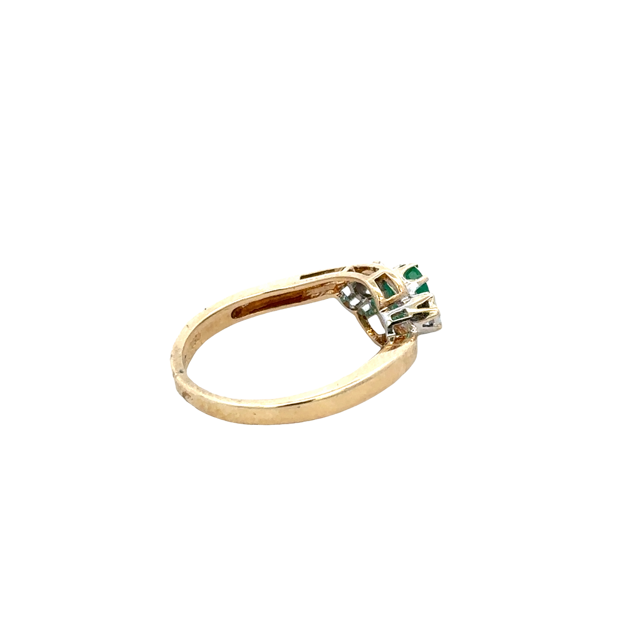 9ct yellow gold diamond ring sh27831b