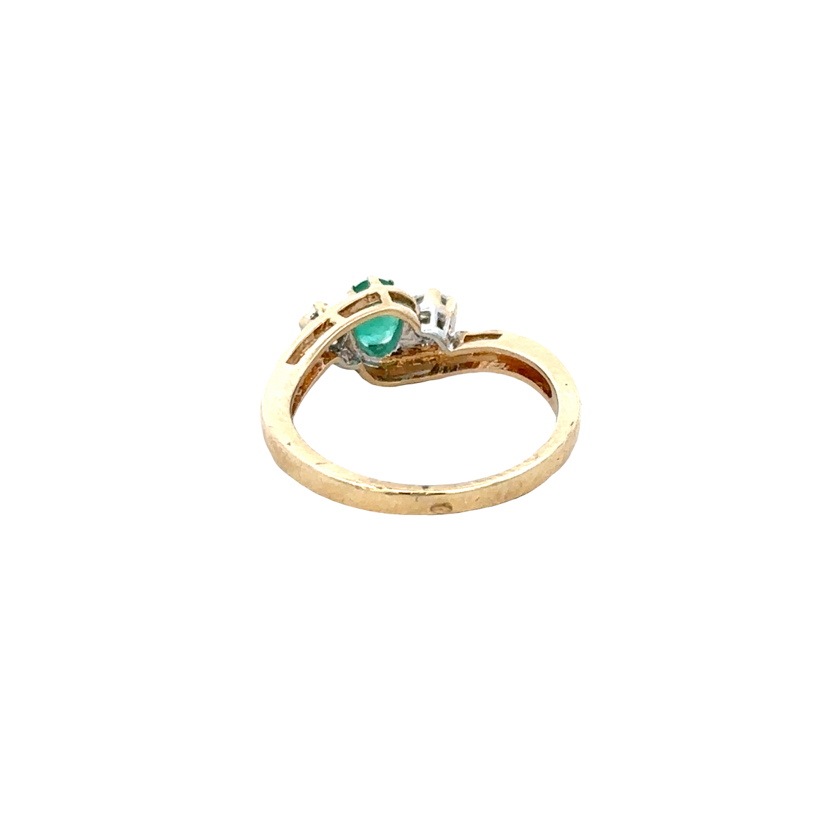 9ct yellow gold diamond ring sh27831b