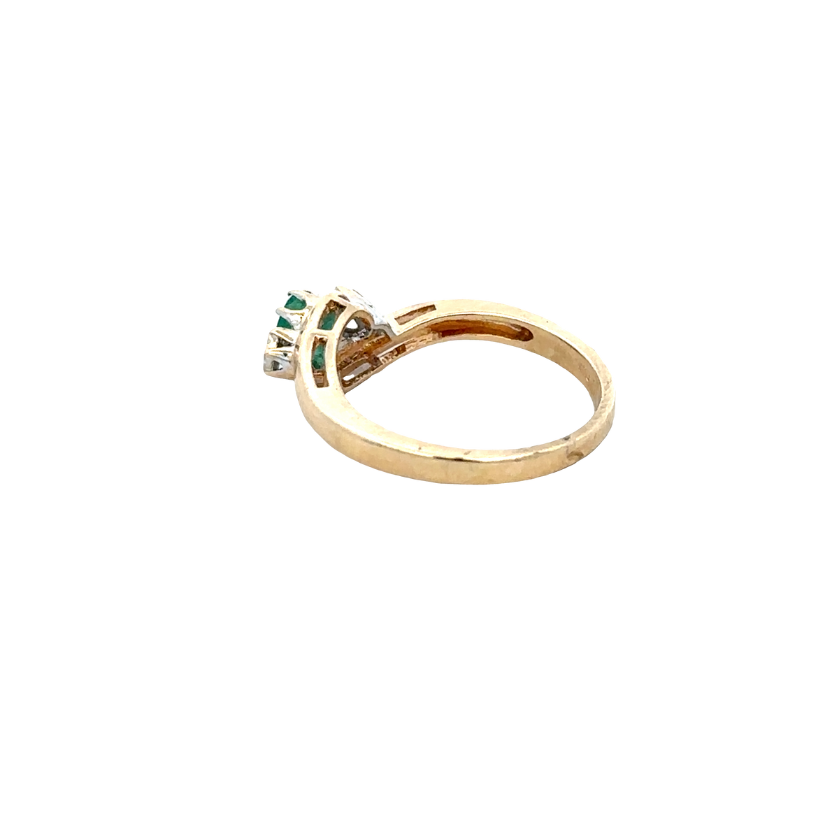 9ct yellow gold diamond ring sh27831b