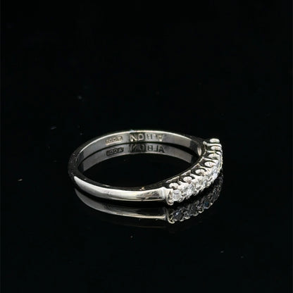 18ct white gold diamond ring sh25693l