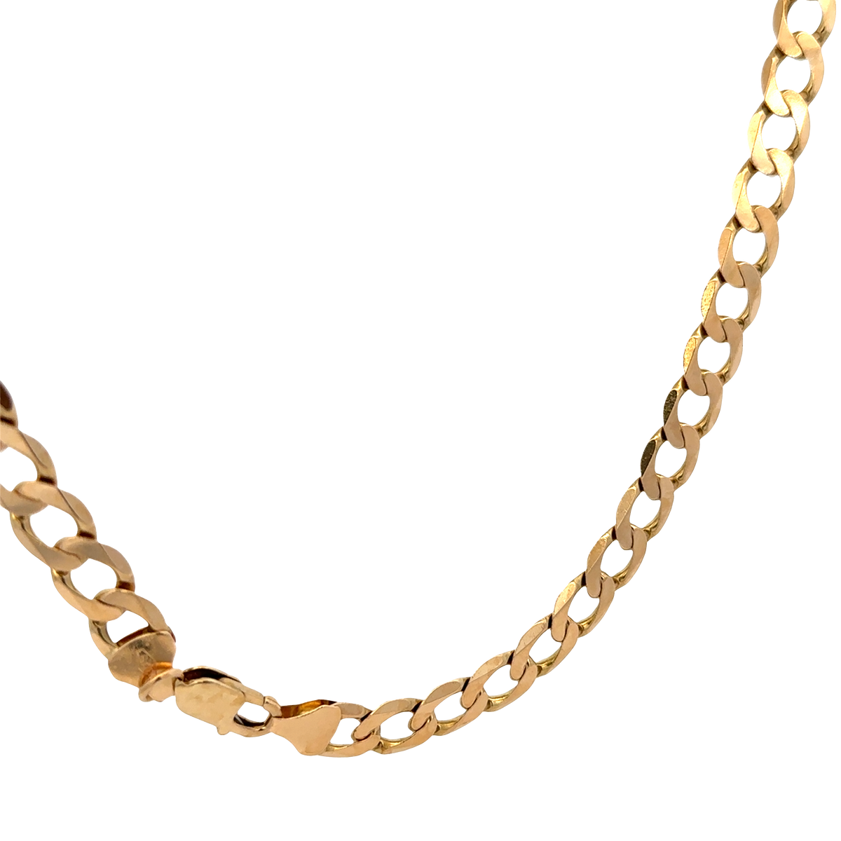 9ct yellow gold curb chain 48.9g (sh25820l)