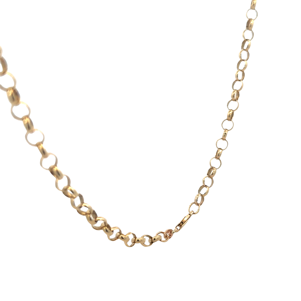 9ct yellow gold belcher chain 17.4g (sh25824l)