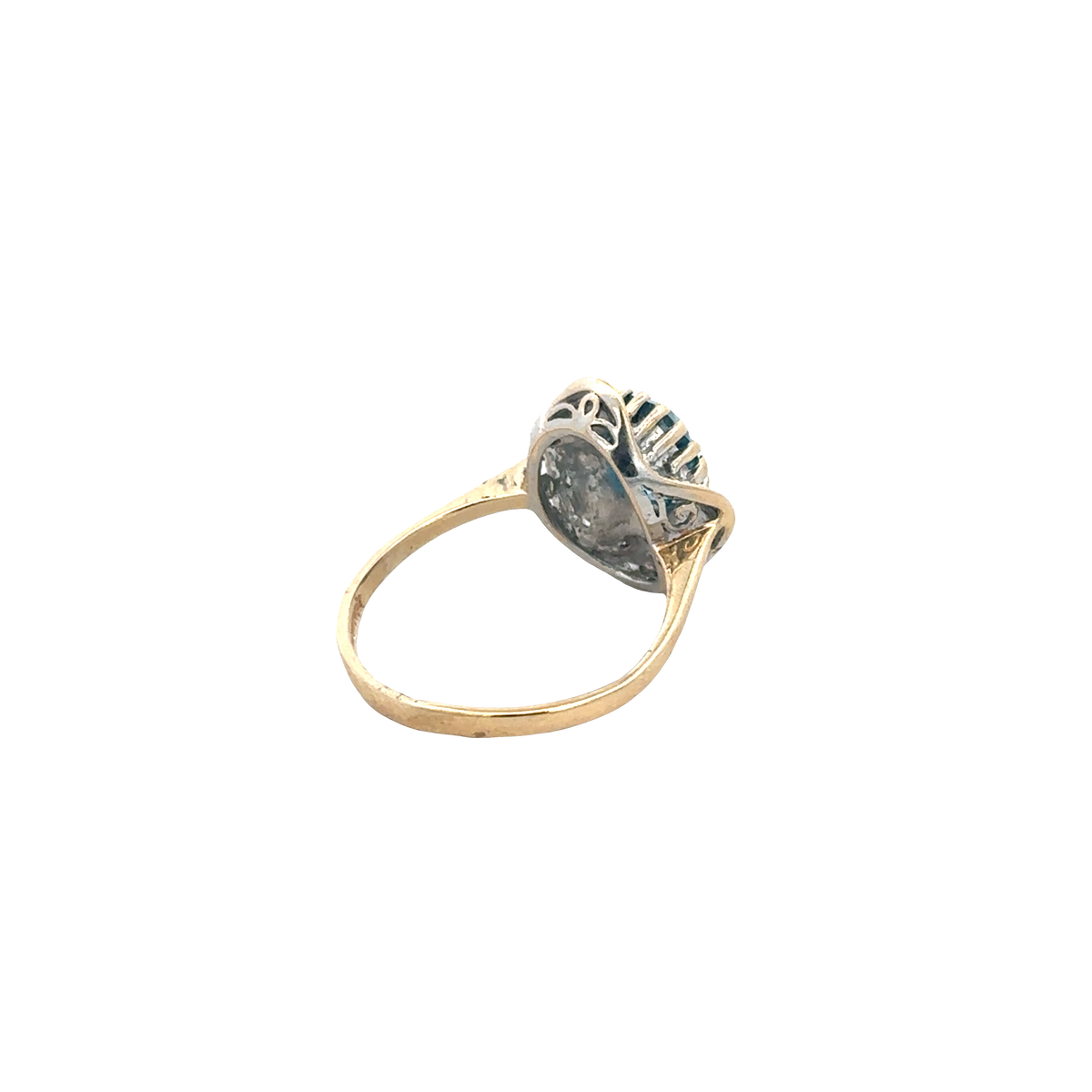 9ct yellow gold diamond ring sh27796b