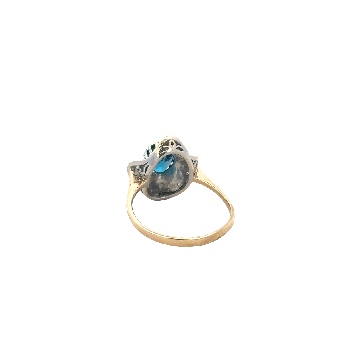 9ct yellow gold diamond ring sh27796b