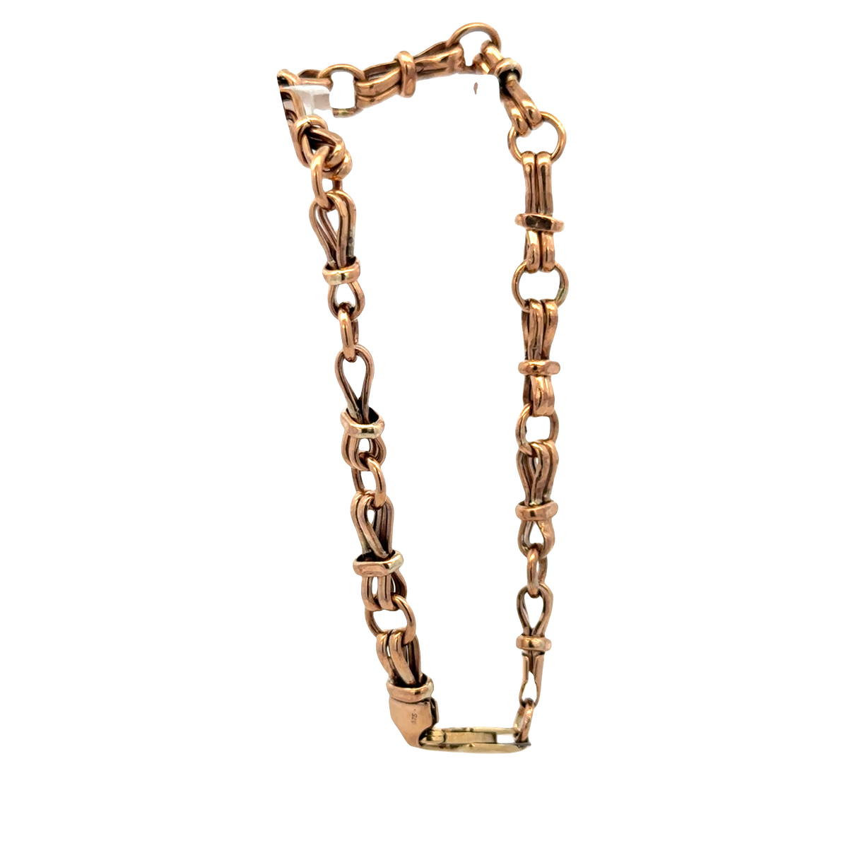 9ct yellow gold bracelet 6.1g (sh27451b)