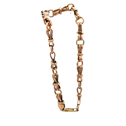 9ct yellow gold bracelet 6.1g (sh27451b)
