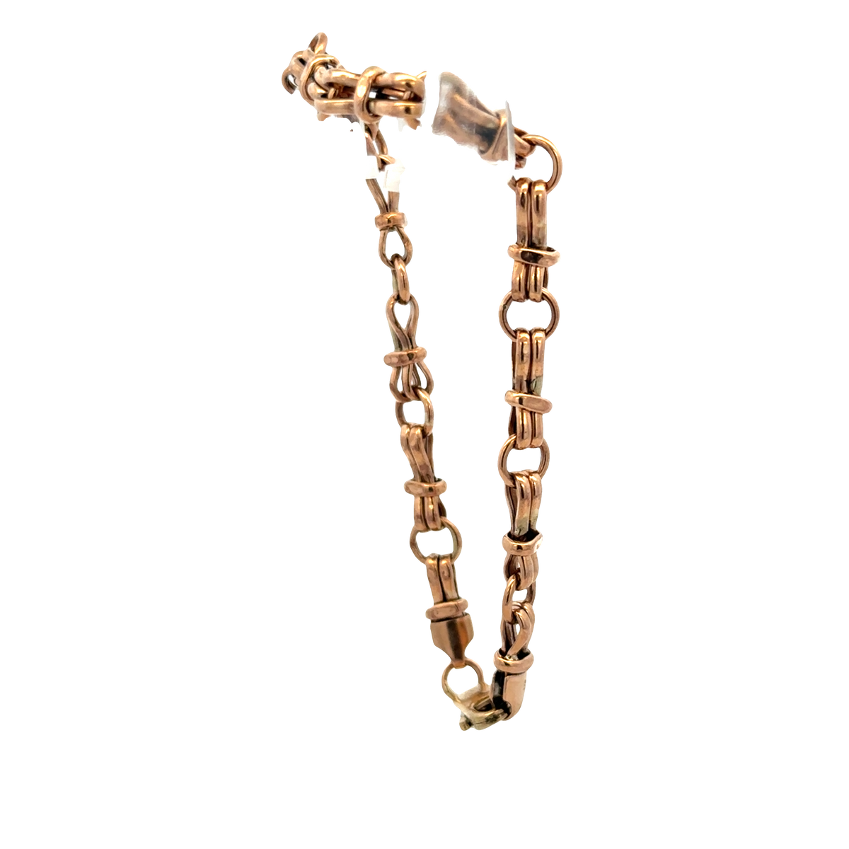 9ct yellow gold bracelet 6.1g (sh27451b)