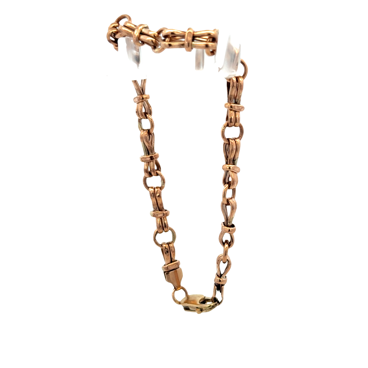 9ct yellow gold bracelet 6.1g (sh27451b)
