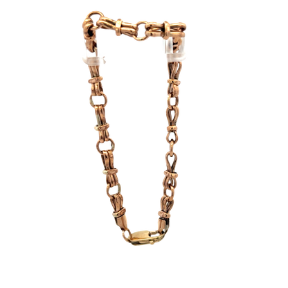 9ct yellow gold bracelet 6.1g (sh27451b)