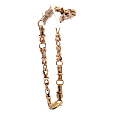 9ct yellow gold bracelet 6.1g (sh27451b)
