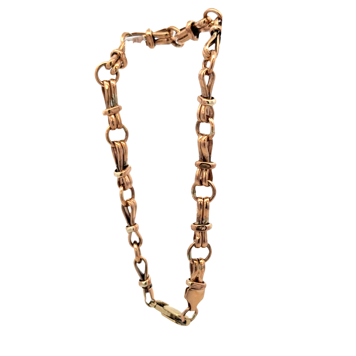 9ct yellow gold bracelet 6.1g (sh27451b)