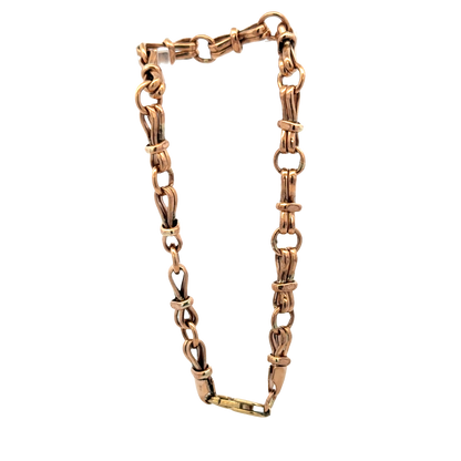 9ct yellow gold bracelet 6.1g (sh27451b)