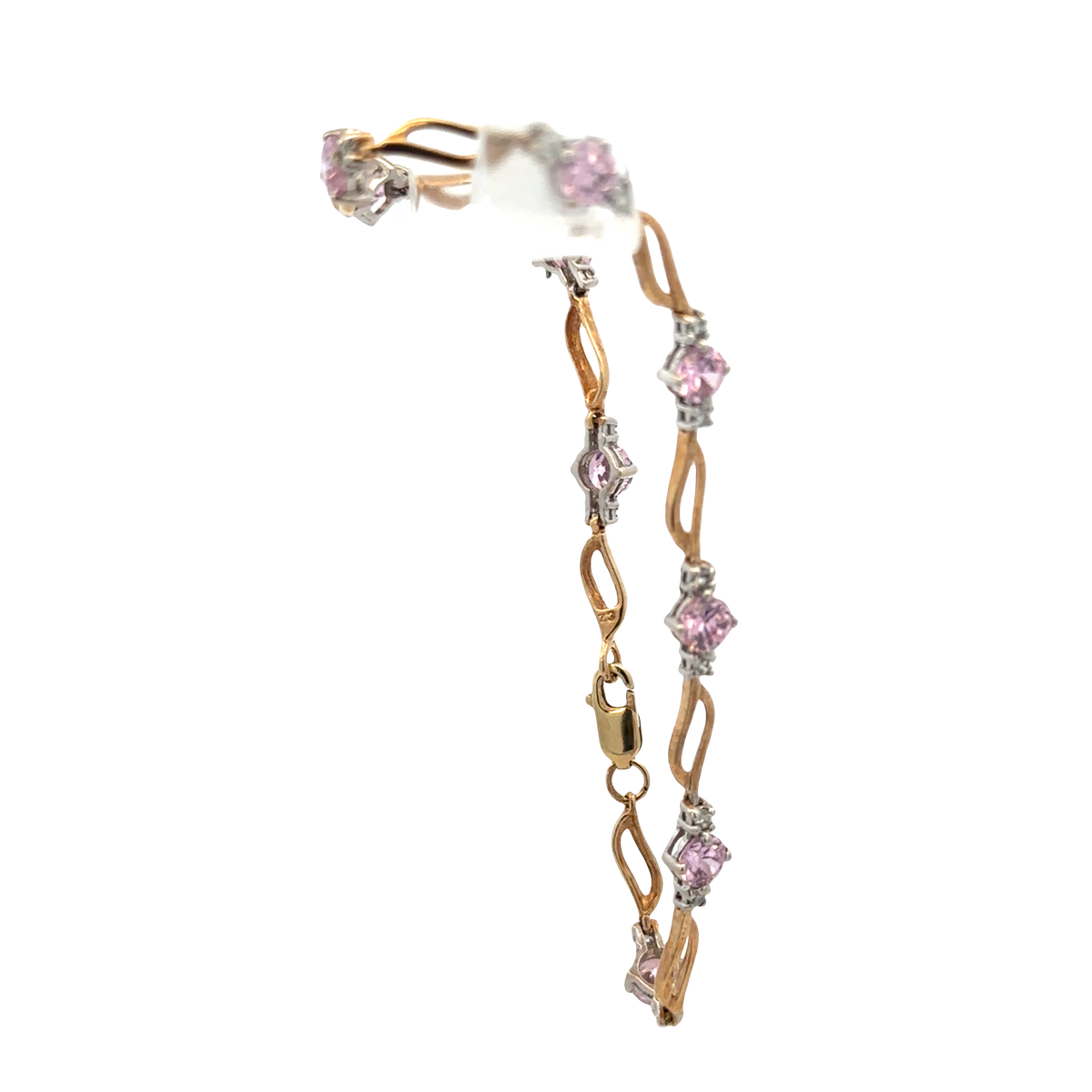 9ct yellow gold bracelet 4.7g (sh25781l)