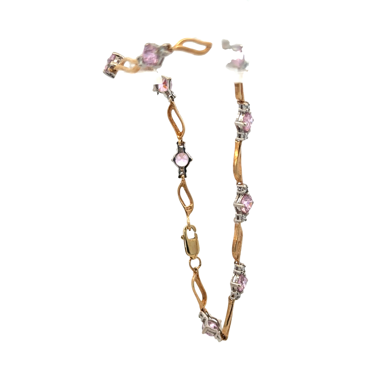 9ct yellow gold bracelet 4.7g (sh25781l)