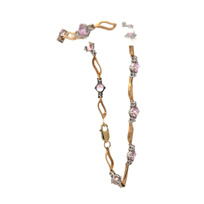 9ct yellow gold bracelet 4.7g (sh25781l)