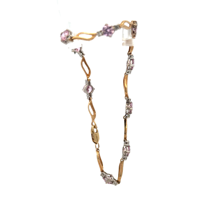 9ct yellow gold bracelet 4.7g (sh25781l)