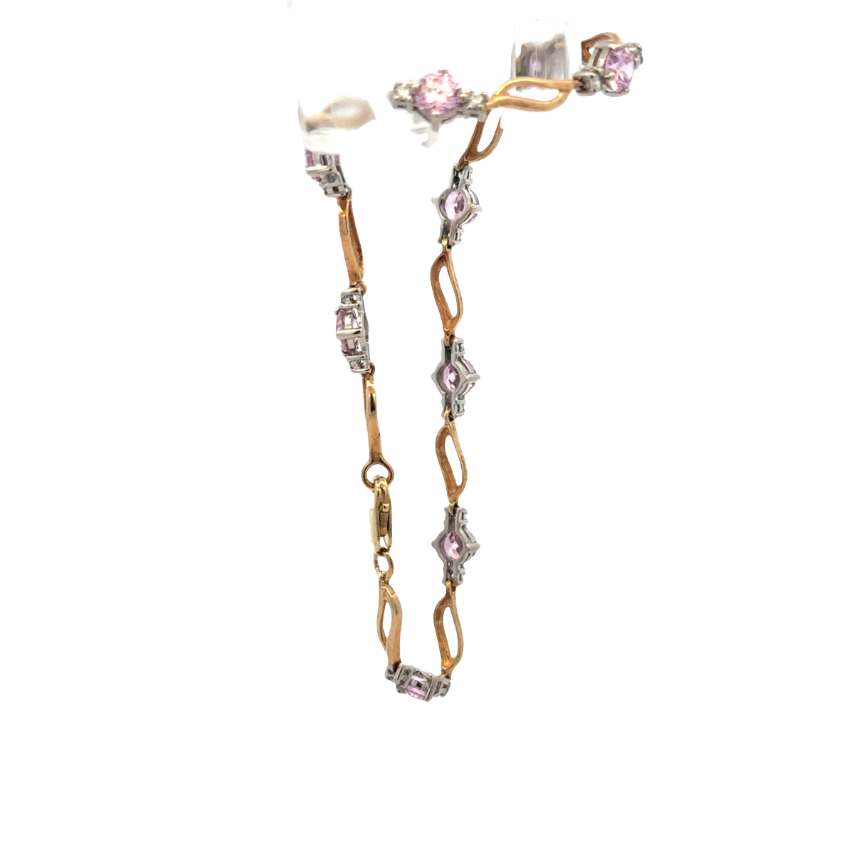 9ct yellow gold bracelet 4.7g (sh25781l)