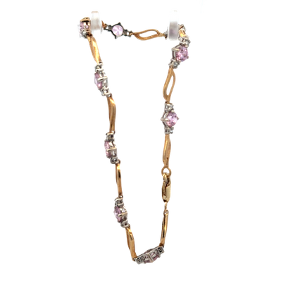 9ct yellow gold bracelet 4.7g (sh25781l)