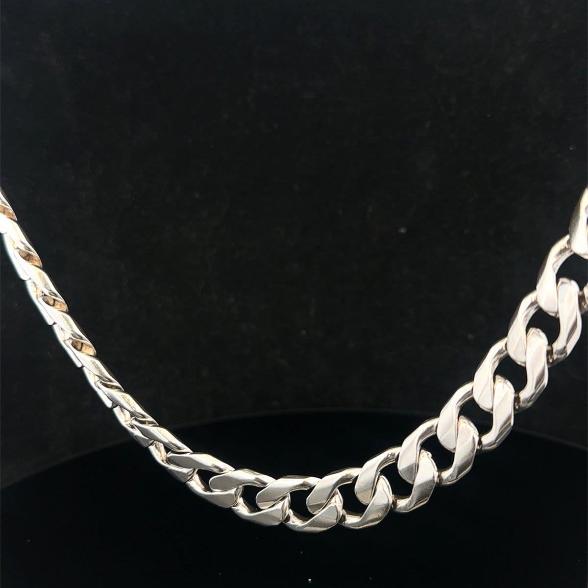 Silver curb chain 148.7g (sh27815b)