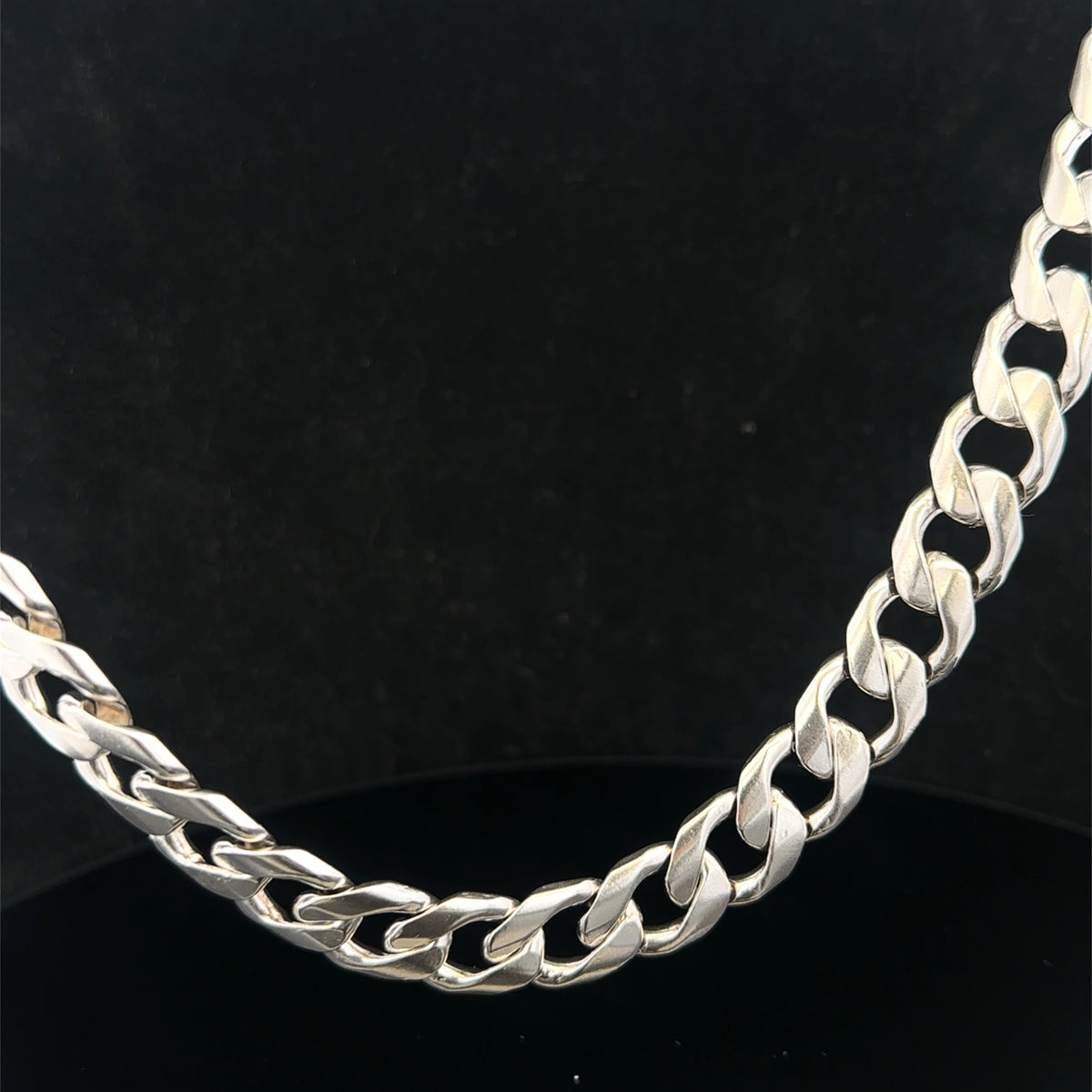 Silver curb chain 148.7g (sh27815b)
