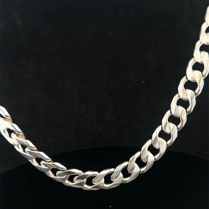 Silver curb chain 148.7g (sh27815b)