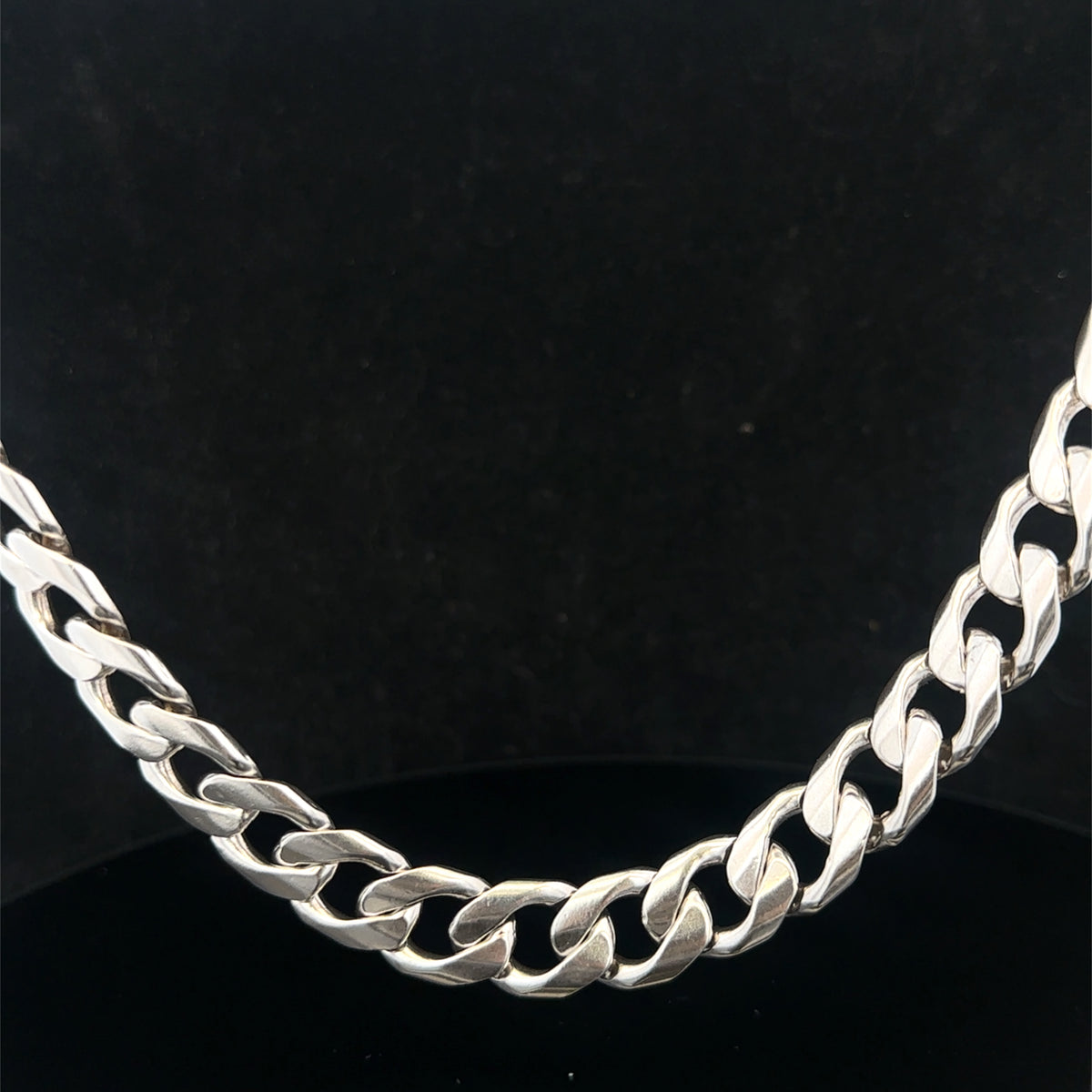 Silver curb chain 148.7g (sh27815b)