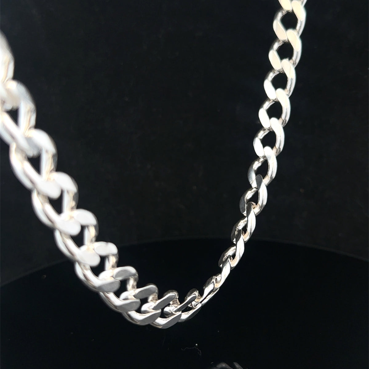 Silver curb chain 94.8g (sh27816b)