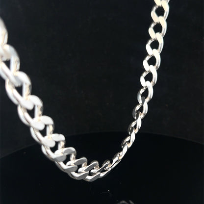 Silver curb chain 94.8g (sh27816b)