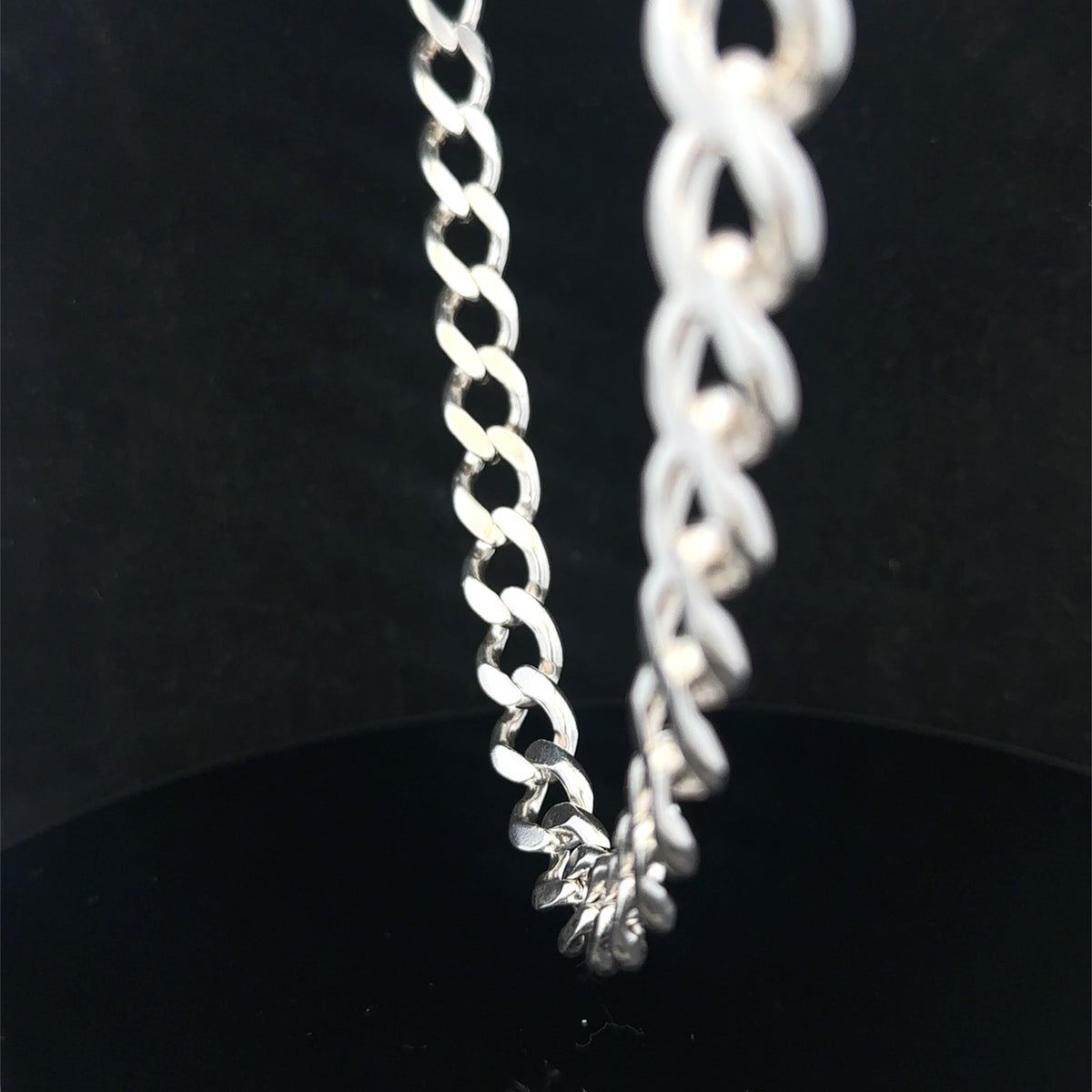 Silver curb chain 94.8g (sh27816b)