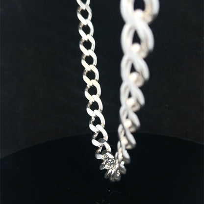 Silver curb chain 94.8g (sh27816b)