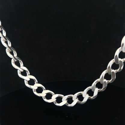 Silver curb chain 94.8g (sh27816b)