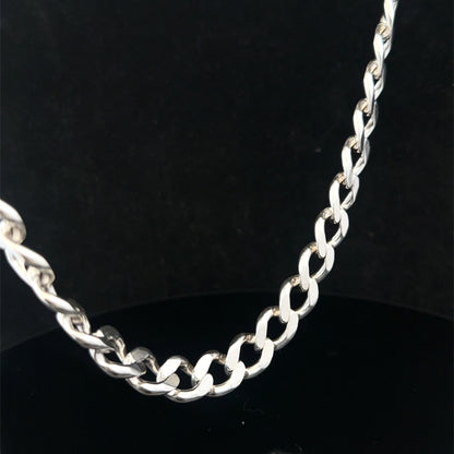 Silver curb chain 94.8g (sh27816b)