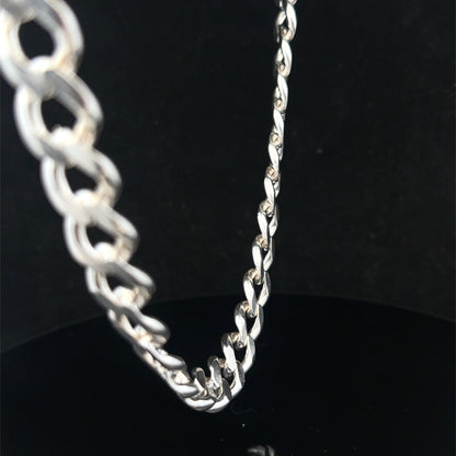 Silver curb chain 94.8g (sh27816b)