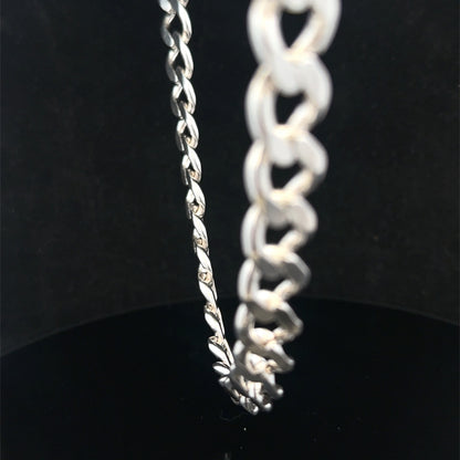 Silver curb chain 94.8g (sh27816b)