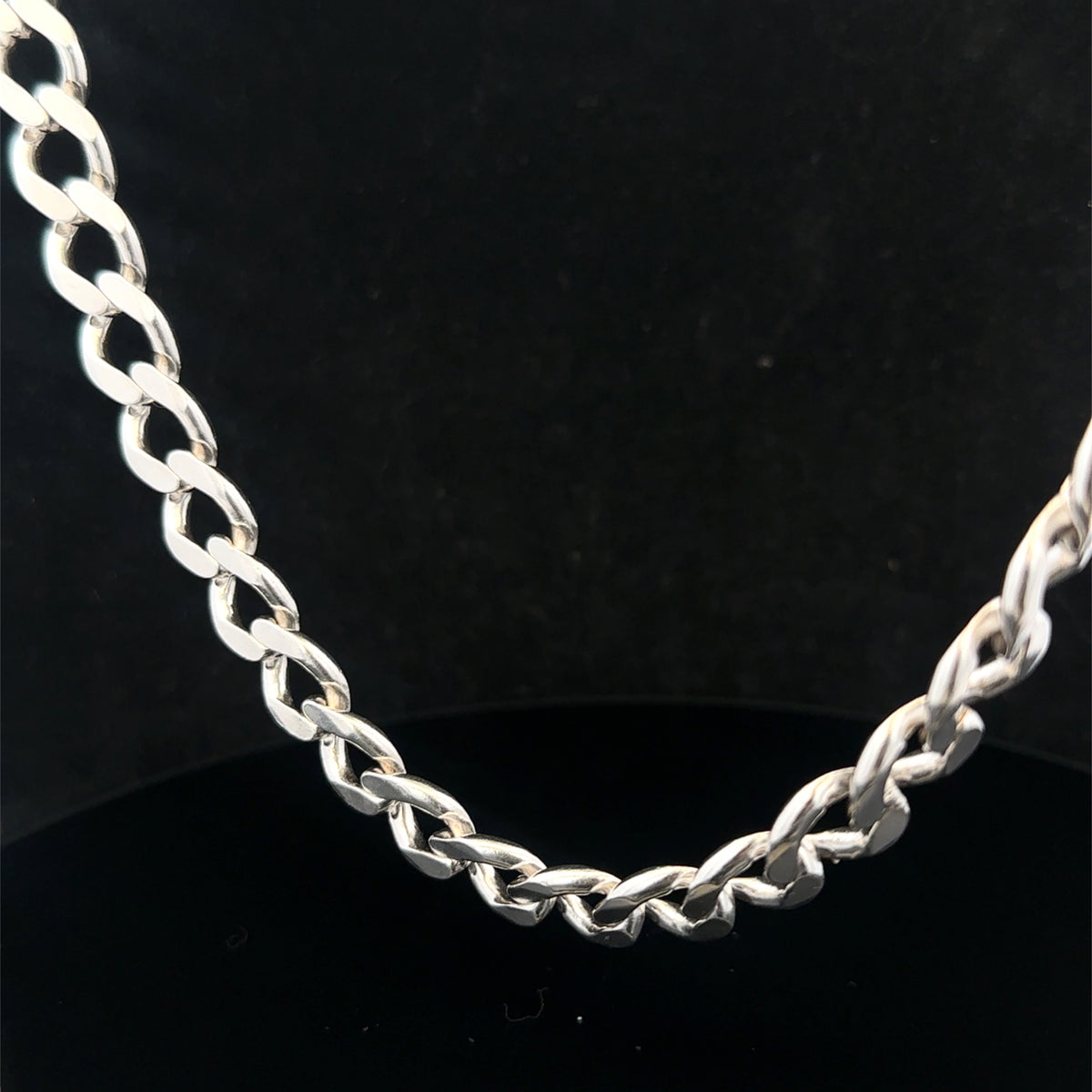 Silver curb chain 94.8g (sh27816b)
