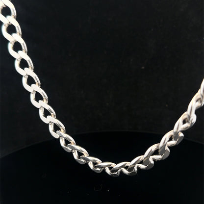 Silver curb chain 94.8g (sh27816b)