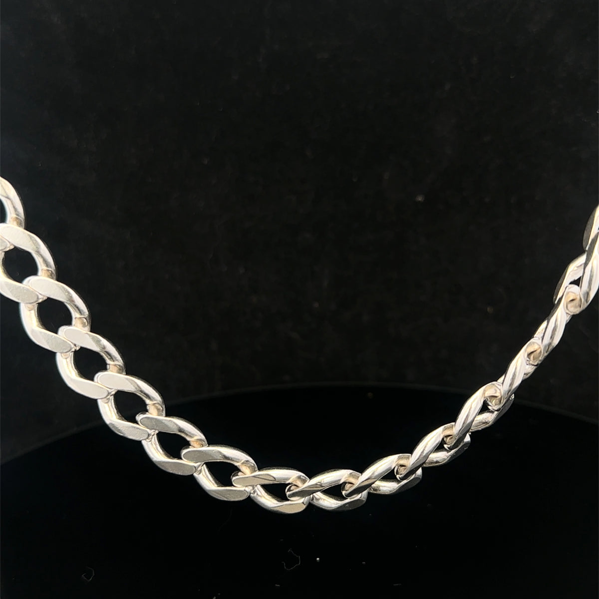 Silver curb chain 94.8g (sh27816b)